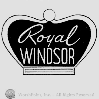 A royal crown with the text Royal Windsor written on it.