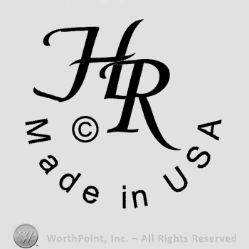 Uppercase conjoined HR over the Copyright symbol and the text Made in USA written below.