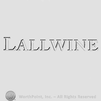 The name Lallwine written in uppercase letters.