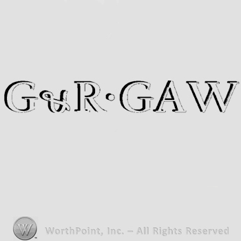 The name G&R Gaw written in uppercase letters.