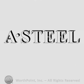 The name A Steel written in uppercase letters.