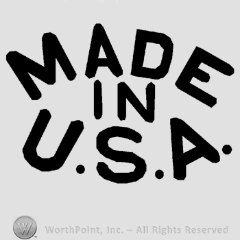 The words Made in USA written in uppercase letters.