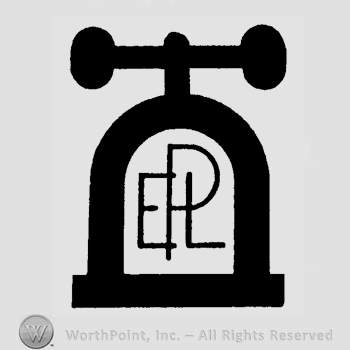 The stylized image of a window with uppercase conjoined letters EPL written inside.