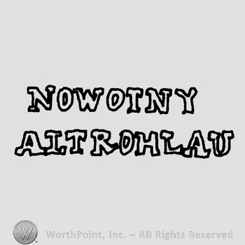 The text nowotny Altrohlau