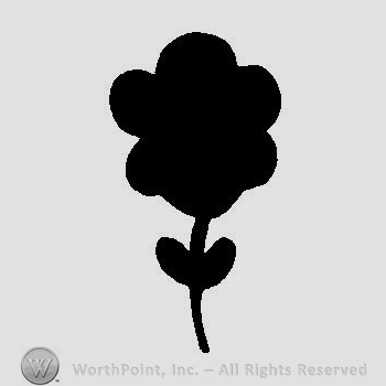 The profile of a flower