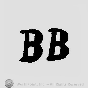 Letters BB in uppercase.