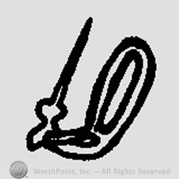 An arm holding a sword