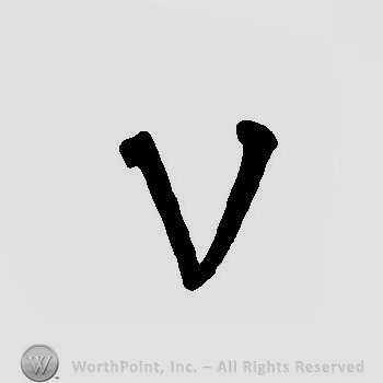 Capital V.
