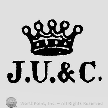 A crown above the initials J U & C