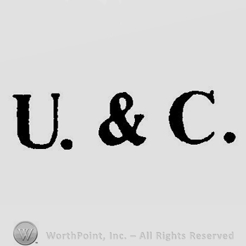 Letters U. & C. in uppercase.