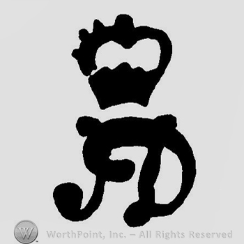 A crown above the initials H D combined
