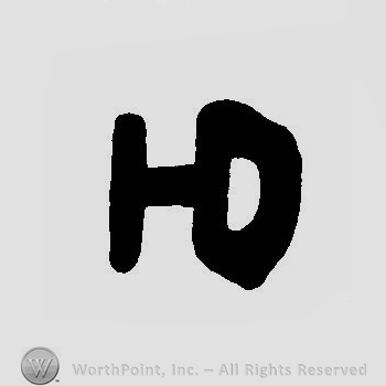 Letters HD, entwined.