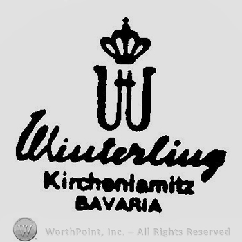 A crown above the text W Winterling Kirchenlamitz Bavaria