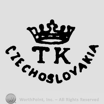 A crown above the text T K Czechoslovakia