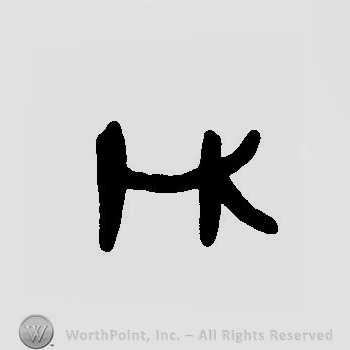 Letters HK, entwined.