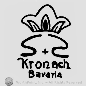 A crown above the text S + S Kronach Bavaria