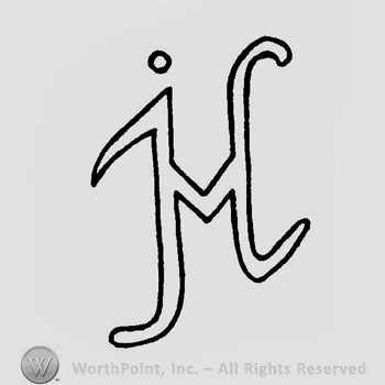 Letter H and M in the same design.