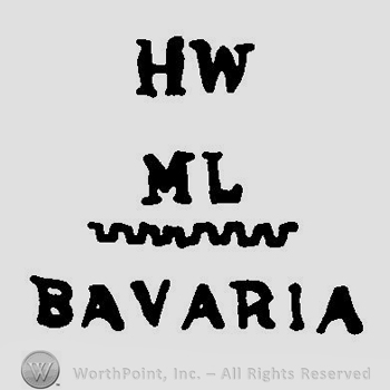 Letters HW over letters MP, a waved line and Bavaria written below in uppercase letters.