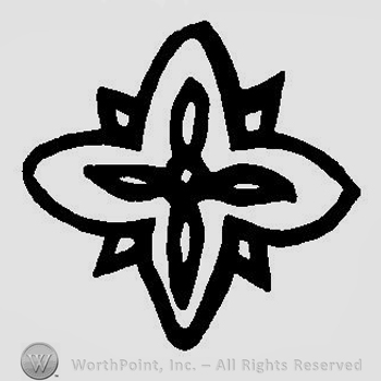 A flower with four petals