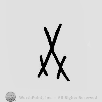 Two crossed swords