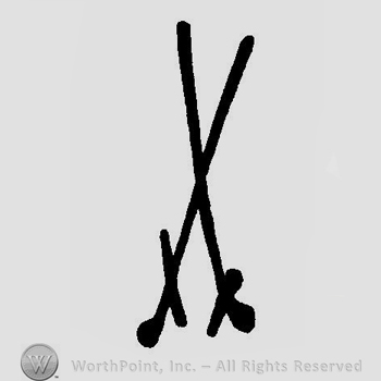 Two crossed swords