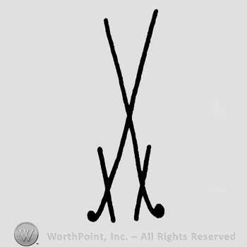 Two crossed swords
