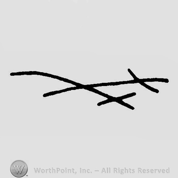 Two crossed swords