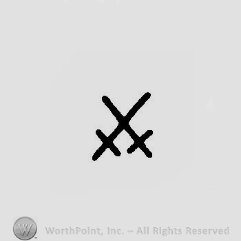 Two crossed swords