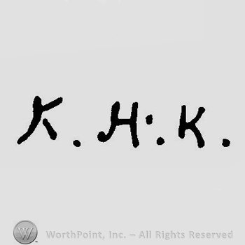 Letters K.H.K. in uppercase.
