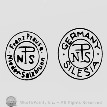 A double circle with the text Germany Silesia N P S inside