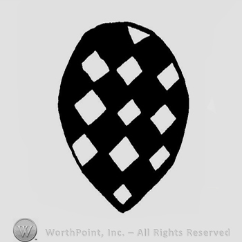 A checkered shield