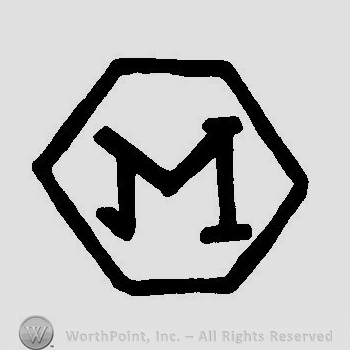 An octagon with an uppercase M inside