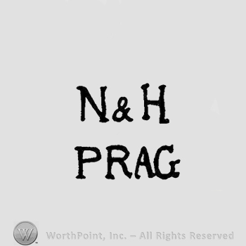 The text N & H Prag in uppercase