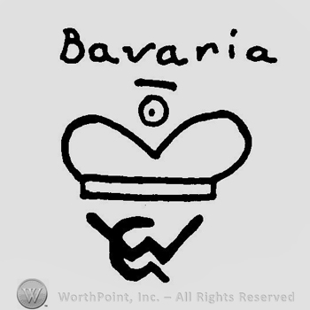 A crown and the text G W Bavaria