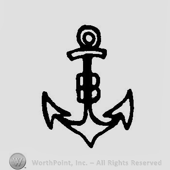 A anchor with an uppercase B on the shank