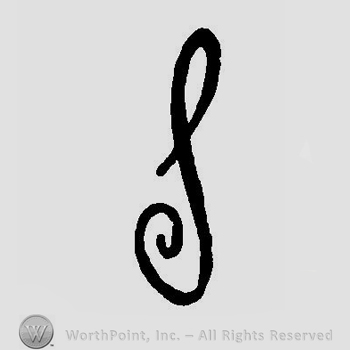 Capital handwritten S.