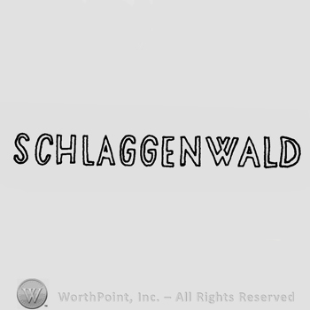 The word Schlaggenwald in uppercase letters