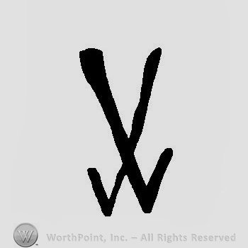 Two crossed oblique lines.