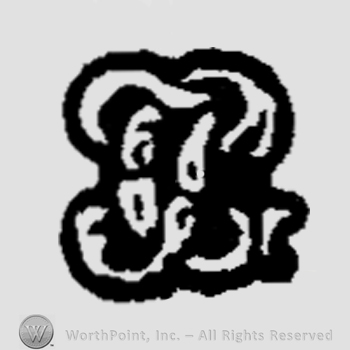 Monogram of letters J and C.