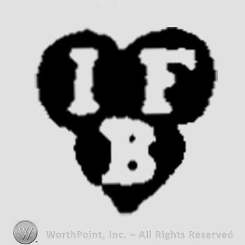 Letters I, F and B over a black shape.