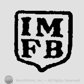 Letters I, M, F and B on a shield.