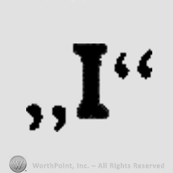Letter I between quotation marks.