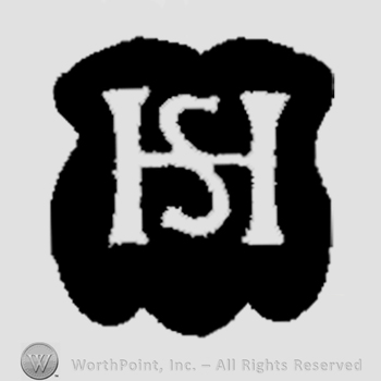Monogram of letters H and S.