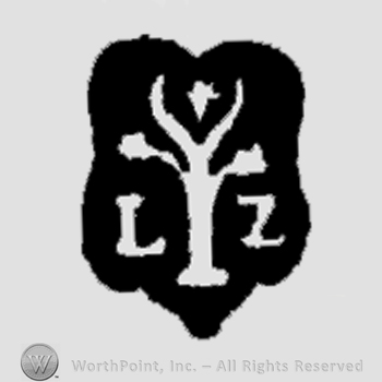 Letters L and Z with a tree between them.