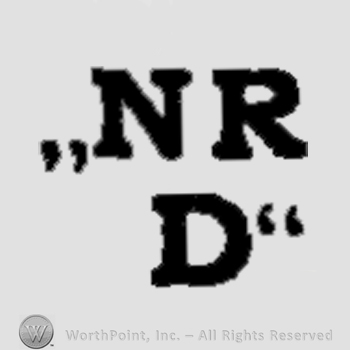 Letters N, R and D between quotation marks.
