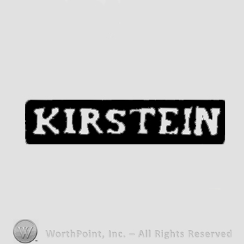 KIRSTEIN written.