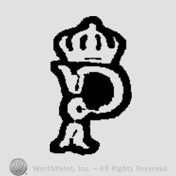 Crowned letter P.