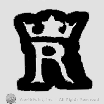 Crowned letter R.