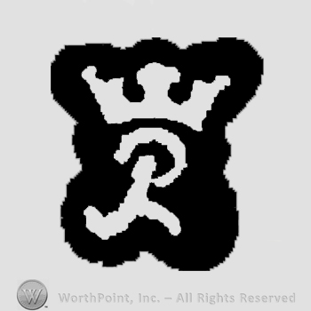 Crowned letter R.
