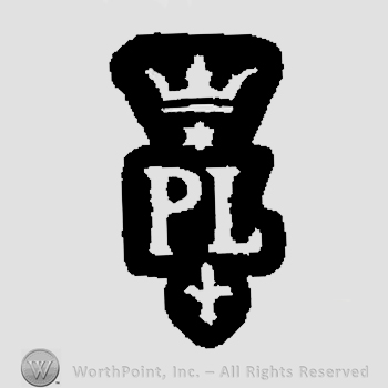 Crowned Letters P and L.